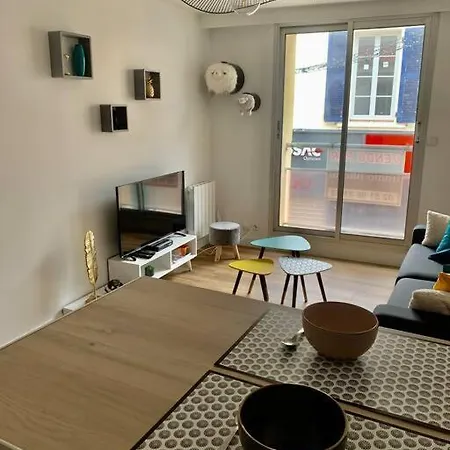 Appartement Rues Pietonnes 40m Halles - Gd Studio - Plage 100m Les Sables-dʼOlonne